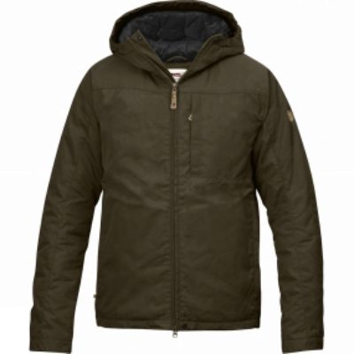 Fjallraven Mens Kiruna Padded Jacket Dark Olive Fjallraven Mens Kiruna Padded Jacket Dark Olive